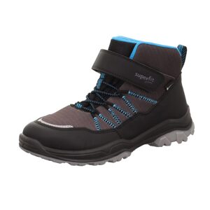 Chlapčenské zimné topánky JUPITER Black/Turquoise Gore-Tex, Superfit, 1-000055-0000 - 42