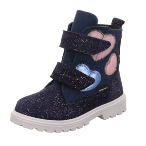 Dievčenské zimné topánky SPIRIT Blue/Pink Sympatex, Superfit, 1-000901-8000 - 33