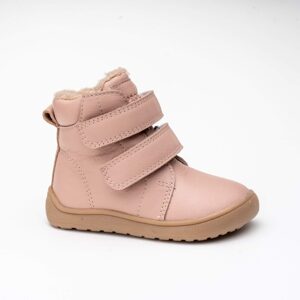 Dievčenská zimná barefoot obuv BEKA PINK, Protetika, ružová - 23