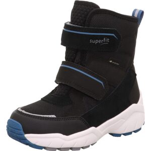 Chlapčenské snežnice CULUSUK 2.0 Black/Blue Gore-Tex, Superfit , 1-009173-0000, čierna - 30