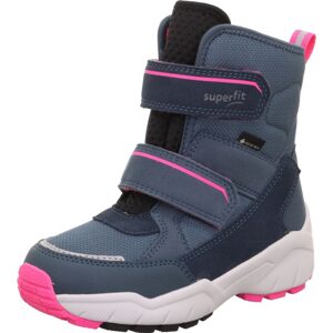 Dievčenské snežnice CULUSUK 2.0 Bleu/Pink Gore-Tex, Superfit , 1-009173-8010, modrá - 35
