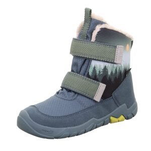Detské zimné topánky barefit TRACE Blue/Yellow Gore-Tex, Superfit , 1-006039-8000, modrá - 35