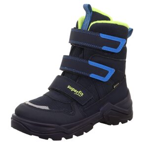Detské zimné topánky barefit SNOW MAX Blue/Yellow Gore-Tex, Superfit , 1-002023-8000, modrá - 33