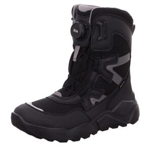 Chlapčenské zimné topánky ROCKET Black/Grey Gore-Tex, Superfit , 1-000403-0000, čierna - 39