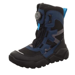 Chlapčenské zimné topánky ROCKET Black/Turquoise Gore-Tex, Superfit , 1-000403-0030, tyrkysová - 40
