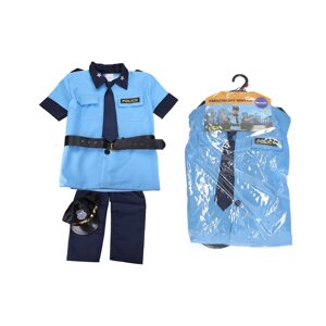 Karnevalový set - policajt 110-120 cm, Wiky, W036030