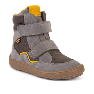 Detská zimná barefoot obuv TEX WINTER Gray, Froddo, G3160233-3, sivá - 36