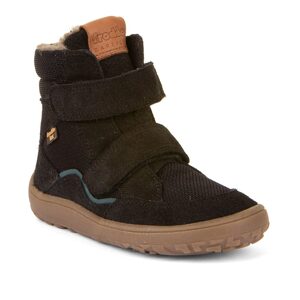 Detská zimná barefoot obuv TEX WINTER Black, Froddo, G3160233-4, čierna - 39
