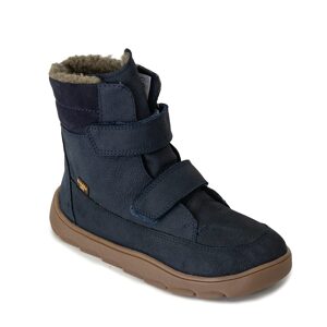 Chlapčenská zimná barefoot obuv ZERU TEX WINTER Dark Blue, Froddo, G3160240, tmavomodrá - 38