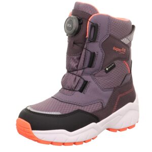 Dievčenské snežnice CULUSUK 2.0 Purple/Orange Gore-Tex, Superfit, 1-009172-8510, fialová - 29