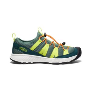 Detské tenisky KEEN MOTOZOA SNEAKER YOUTH sea moss/scarlet ibis - 37