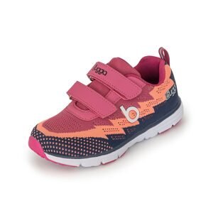 Dievčenské ľahké športové tenisky BUGGA HONE Purple/Orange/Dark Blue - 38