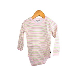 Detské body, Pidilidi, PD0174-03, pruhované dievča - 80 | 9-12m
