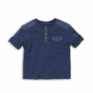 Tričko chlapčenské s krátkym rukávom, Minoti, CACTUS 7, modrá - 68/74 | 6-9m