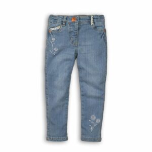 Nohavice džínsové s elastanom, Minoti, Secret 9, modrá - 68/80 | 6-12m