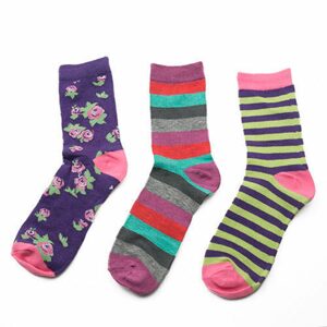 ponožky dievčenské, 3pack, Pidilidi, PD0124, holka - 31-34
