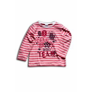 tričko dievčenské, dlhý rukáv, Wendee, ozfb102487-0, růžová - 74 | 9m