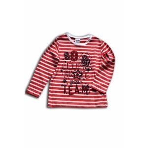 tričko dievčenské, dlhý rukáv, Wendee, ozfb102487-0, červená - 74 | 9m