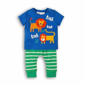 Dojčenský set chlapčenský - tričko a nohavice, Minoti, Turtle 6, chlapec - 74/80 | 9-12m
