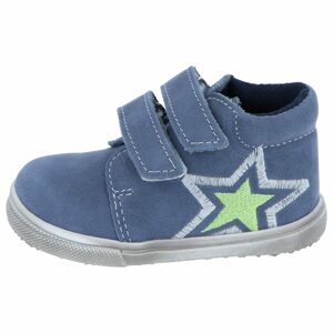 chlapčenská celoročná barefoot obuv JONAP 022mv - modrá hviezda, JONAP, modrá - 22