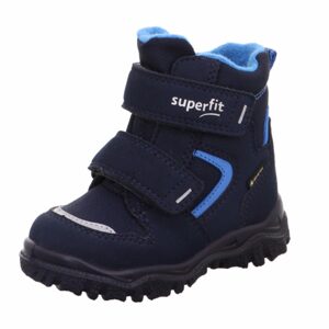 Chlapčenské zimné topánky HUSKY1 GTX, Superfit, 1-000047-8000, modrá - 25