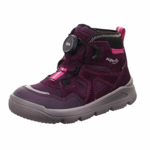 Dievčenské zimné topánky MARS GTX, zapínanie BOA, Superfit, 1-009085-8500, fialová - 28