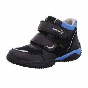 Chlapčenská celoročná športová obuv STORM GTX, Superfit, 1-009385-0010, čierná - 25