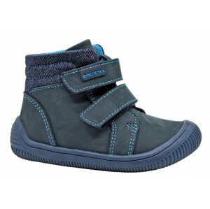 chlapčenská celoročná obuv Barefoot FABIAN, protetika, modrá - 21