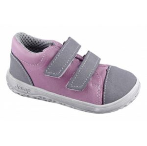 dievčenská celoročná barefoot obuv J-B16/M/V pink, jonap, pink - 23