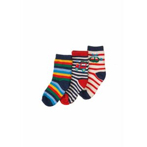 Ponožky chlapčenské 3pack, Minoti, TB SOCK 38, chlapec - 122/128 | 7/8let