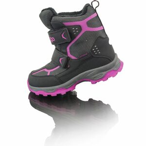 Dievčenské zimné topánky WALE, Bugga, B00169-03, ružová - 25