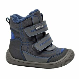 Chlapčenské zimné topánky Barefoot RAMOS, protetika, sivé - 34