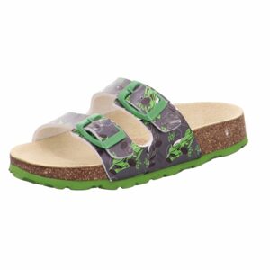 Chlapčenské korkové papuče FOOTBED, Superfit, 1-800111-8200, zelená - 32