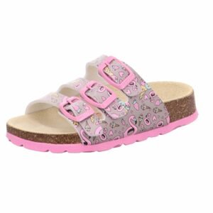 Dievčenské korkové papuče FOOTBAD, Superfit, 1-800113-2030, ružová - 29