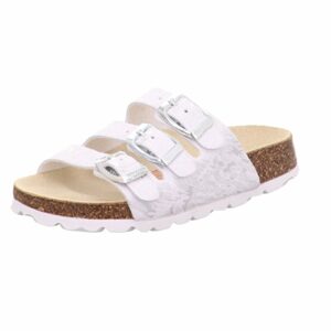 Dievčenské korkové pantofle FOOTBAD, Superfit, 1-800113-9010, bílá - 29