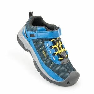 Chlapčenská outdoorová obuv Targhee Sport mykonos blue/keen yellow, Keen, 1024741/1024737, blue - 30 | US 12