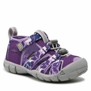 Detské sandále SEACAMP II CNX camo/tillandsia purple , Keen, 1026317/1026322, purple - 30 | US12