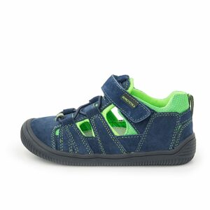 chlapčenské sandále Barefoot KENDY NAVY, protetika, modré - 20