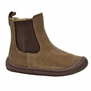 dievčenská celoročná obuv Barefoot TITA BEIGE, Protetika, béžová - 29