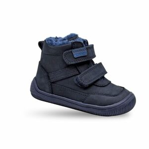 Chlapčenské zimné topánky Barefoot TYREL DENIM, Protetika, sivá - 22