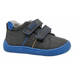 Chlapčenská celoročná obuv Barefoot RASEL GREY, Protetika, sivá - 31