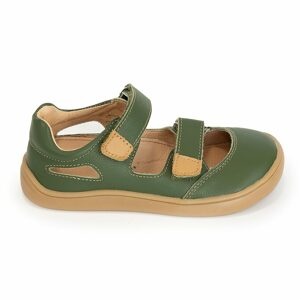 Chlapčenské sandále Barefoot TERY GREEN, Protetika, zelená - 26