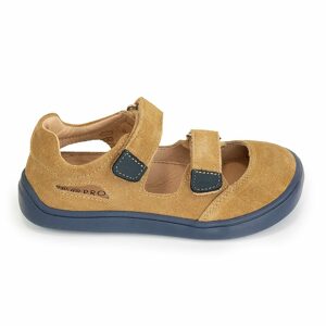 Chlapčenské sandále Barefoot TERY BROWN, Protetika, hnedé - 22