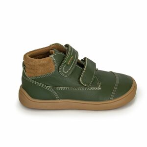 Chlapčenská celoročná obuv Barefoot BADY, Protetika, zelená - 24
