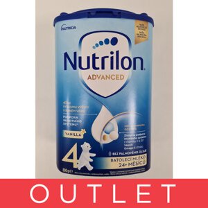 EXP: 2.4.2024 NUTRILON 4 Vanilla batoľacie mlieko 800 g, 24+