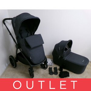 KINDERKRAFT SELECT Kočík kombinovaný Nea 2v1 Deep Grey, Premium