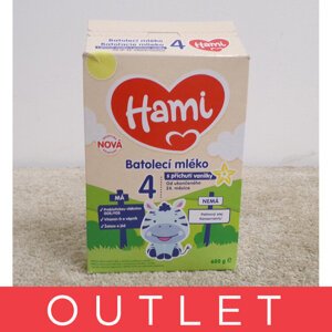 HAMI 4 Mlieko batoľacie s príchuťou vanilky 600 g