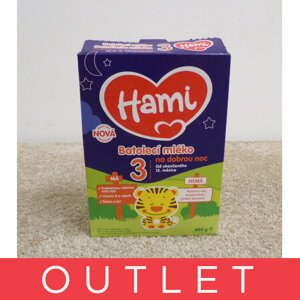 EXP.: 25.07.2025 HAMI 3 Mlieko Na dobrú noc batoľacie 600 g
