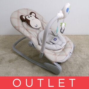 CHICCO Hojdačka s melódiou Balloon - Monkey 0m+, do 18 kg