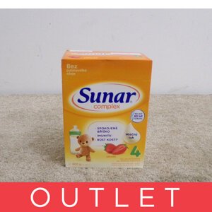 EXP.: 20.03.2025 SUNAR Complex 4 Mlieko dojčenské Jahoda 600 g